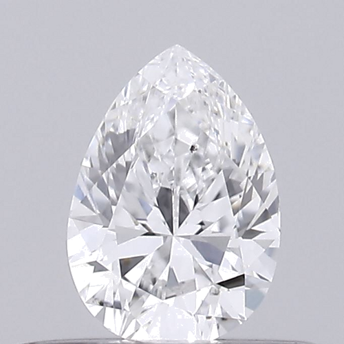 0.28 carat E-VS2 Natūralus Pear Deimantas (1)