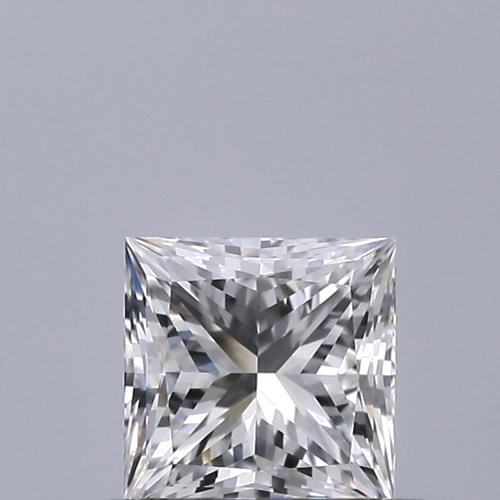 0.44 carat F-VVS1 Natūralus Princess Deimantas (1)