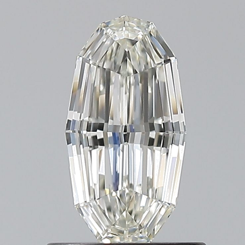 0.71 carat I-VVS2 Natūralus Oval Deimantas (1)