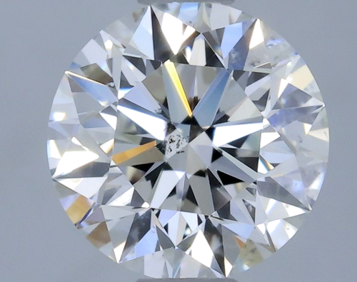 0.72 carat F-SI1 Excellent cut Natūralus Round Deimantas (1)