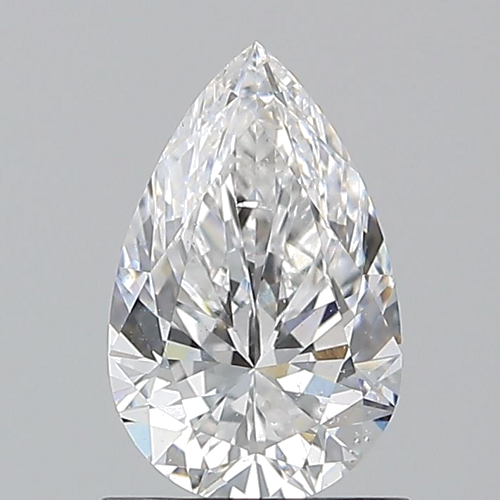 1.01 carat E-SI1 Natūralus Pear Deimantas (1)