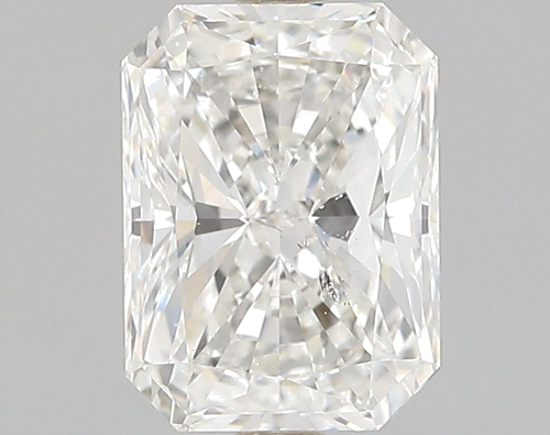1.51 carat H-SI1 Natūralus Radiant Deimantas (1)