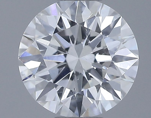 0.62 carat F-SI2 Excellent cut Natūralus Round Deimantas (1)