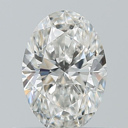 0.61 carat G-VS2 Natūralus Oval Deimantas (1)