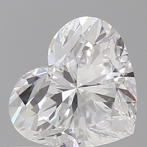 0.7 carat D-VS1 Natūralus Heart Deimantas (1)