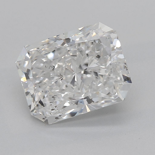 1.8 carat E-SI2 Natūralus Radiant Deimantas (1)