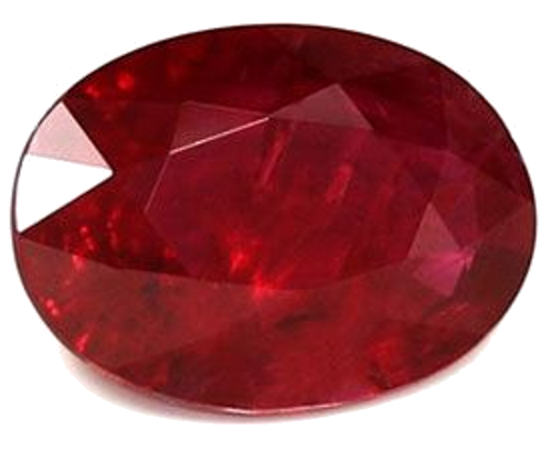0.68 carat RED Oval Rubinas (1)