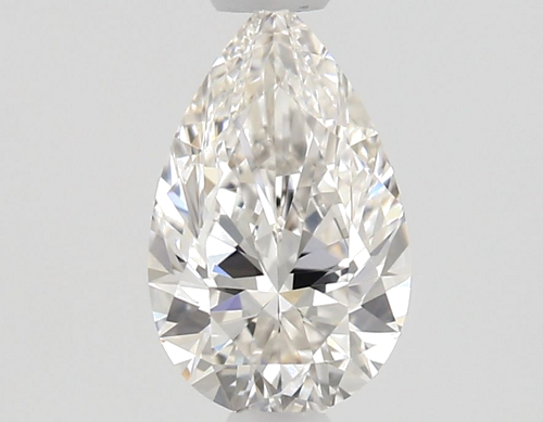 0.5 carat G-IF Natūralus Pear Deimantas (1)