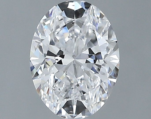 0.52 carat D-SI1 Natūralus Oval Deimantas (1)