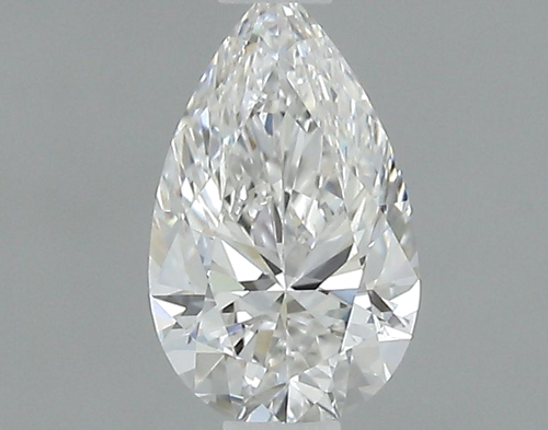 0.62 carat G-VVS2 Natūralus Pear Deimantas (1)