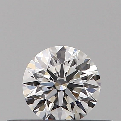 0.23 carat F-VVS2 Excellent cut Natūralus Round Deimantas (1)