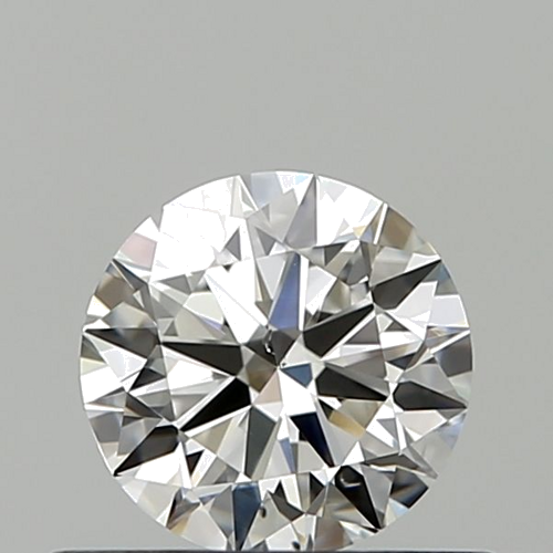 0.5 carat F-SI1 Very Good cut Natūralus Round Deimantas (1)
