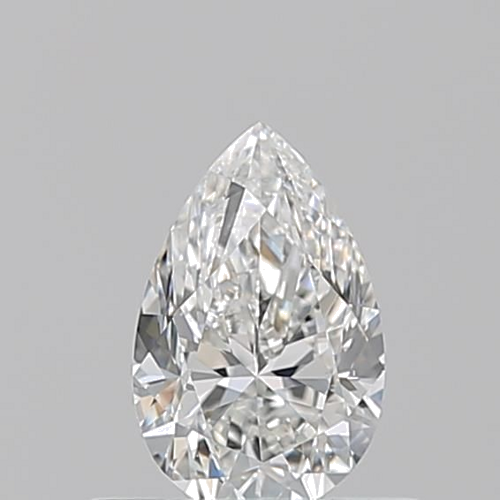 0.49 carat G-VS2 Natūralus Pear Deimantas (1)