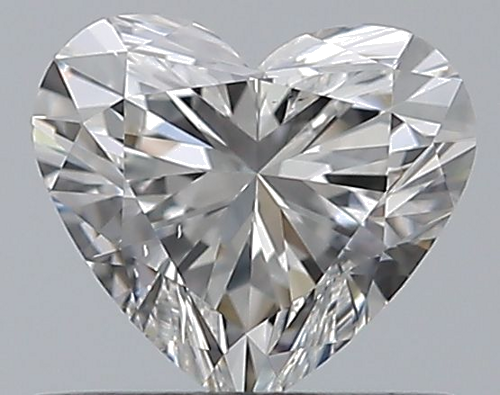 0.5 carat E-SI1 Natūralus Heart Deimantas (1)