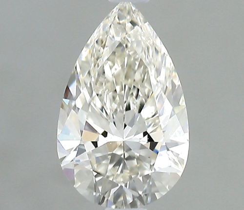 0.55 carat H-VVS1 Natūralus Pear Deimantas (1)