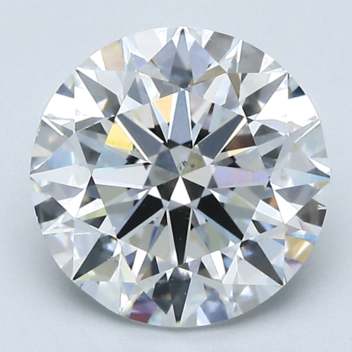 3.0 carat E-SI1 Excellent cut Natūralus Round Deimantas (1)