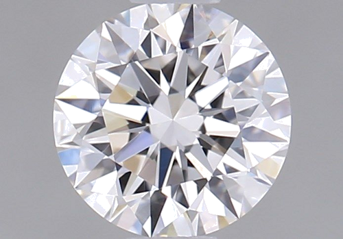 0.57 carat F-VVS1 Excellent cut Natūralus Round Deimantas (1)