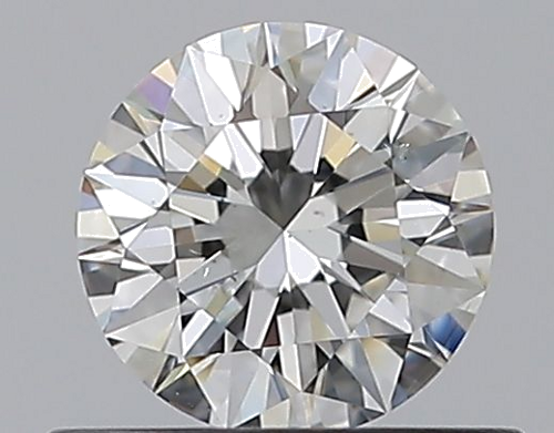 0.51 carat G-SI1 Excellent cut Natūralus Round Deimantas (1)