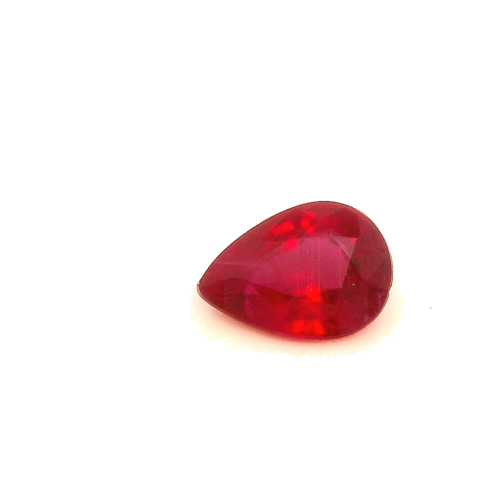 0.36 carat RED Pear Rubinas (1)