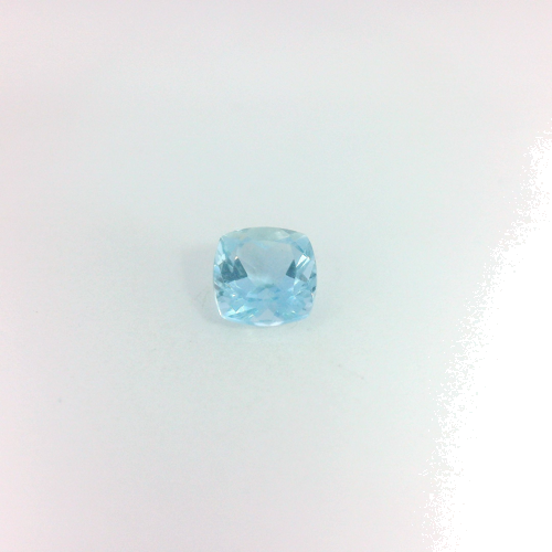 0.51 carat BLUE Cushion Aquamarine (1)