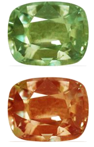 0.36 carat GREEN Cushion Alexandrite (1)