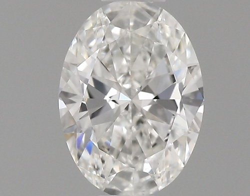 0.5 carat F-VVS2 Natūralus Oval Deimantas (1)