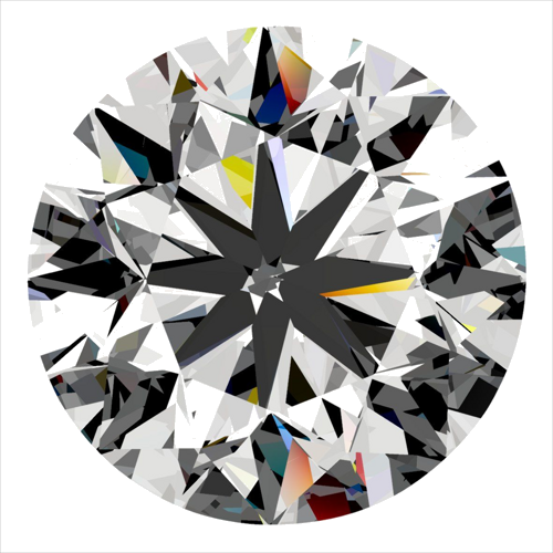 0.3 carat G-VS2 Very Good cut Natūralus Round Deimantas (1)