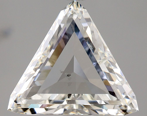4.08 carat I-SI2 Natūralus Triangular Deimantas (1)
