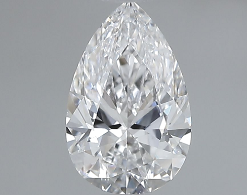 0.61 carat D-VS1 Natūralus Pear Deimantas (1)