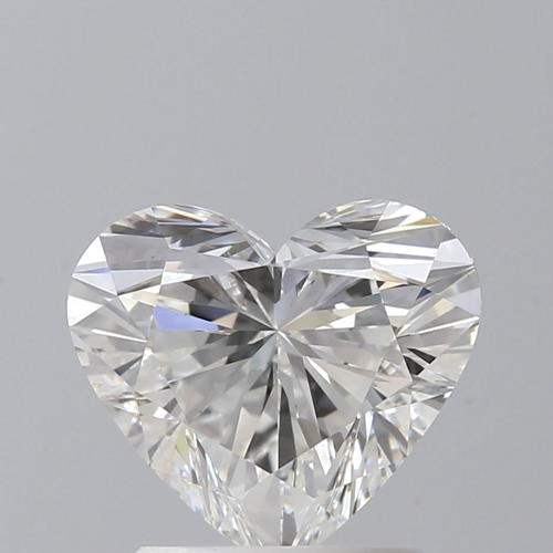 1.51 carat G-VS2 Natūralus Heart Deimantas (1)