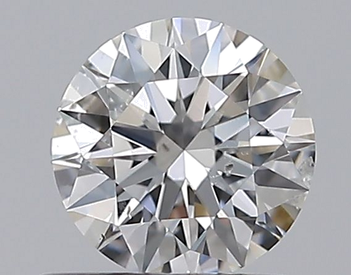 0.5 carat F-SI2 Excellent cut Natūralus Round Deimantas (1)