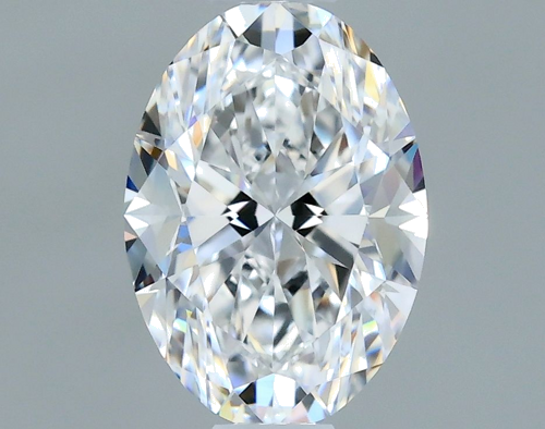 0.51 carat D-VVS1 Natūralus Oval Deimantas (1)