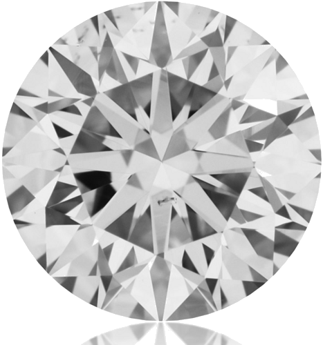 0.4 carat G-SI1 Excellent cut Natūralus Round Deimantas (1)