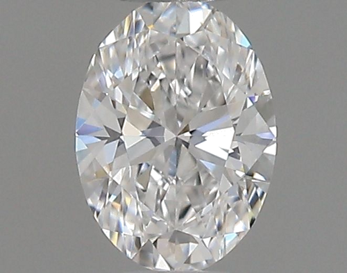 0.3 carat D-VVS2 Natūralus Oval Deimantas (1)
