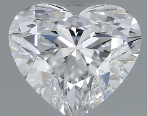 0.5 carat D-VVS1 Natūralus Heart Deimantas (1)