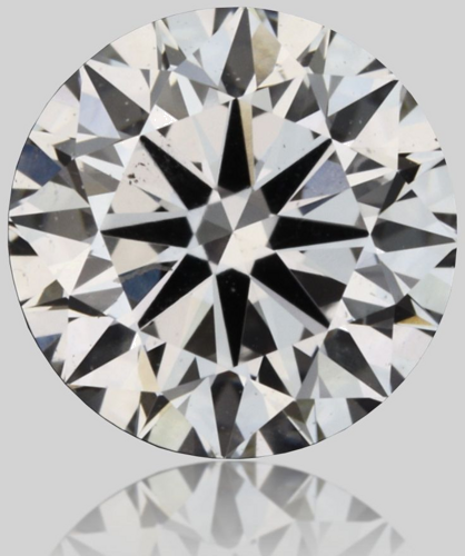 0.4 carat D-SI2 Very Good cut Natūralus Round Deimantas (1)