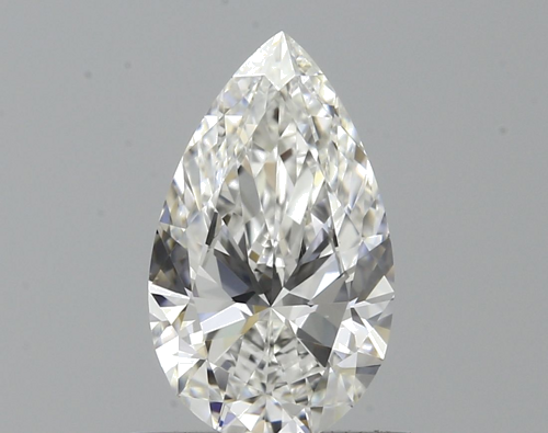 0.56 carat G-VVS2 Natūralus Pear Deimantas (1)
