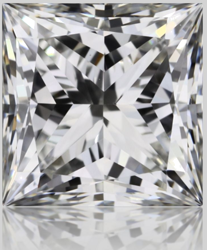 0.71 carat H-VS1 Natūralus Princess Deimantas (1)