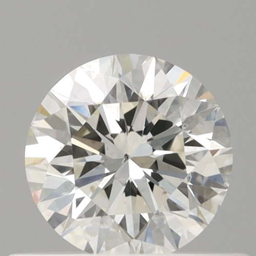 0.51 carat G-SI1 Excellent cut Natūralus Round Deimantas (1)