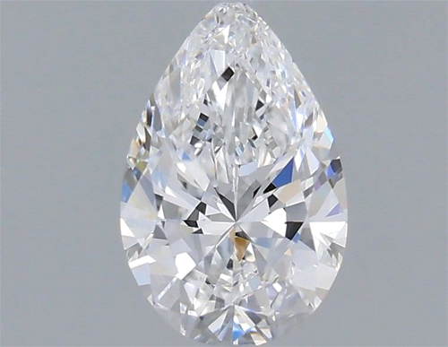 0.5 carat D-VVS1 Natūralus Pear Deimantas (1)
