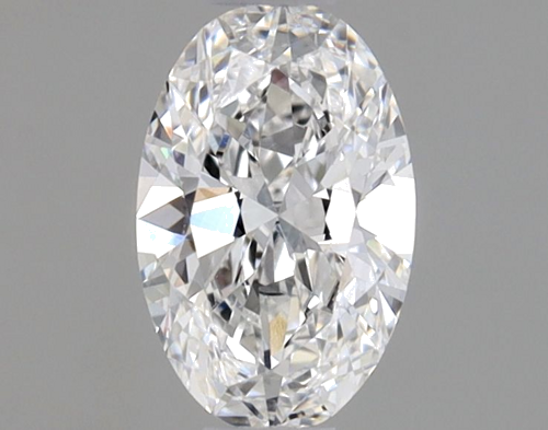0.5 carat D-VS1 Natūralus Oval Deimantas (1)