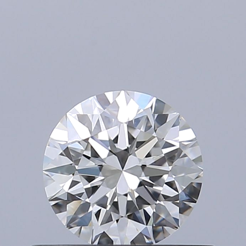 0.5 carat F-VVS2 Excellent cut Natūralus Round Deimantas (1)