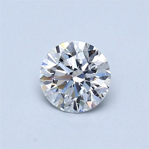0.46 carat F-VVS2 Excellent cut Natūralus Round Deimantas (1)