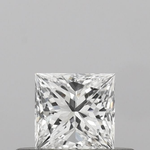 0.3 carat E-VVS2 Natūralus Princess Deimantas (1)