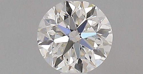 0.5 carat J-VVS2 Very Good cut Natūralus Round Deimantas (1)