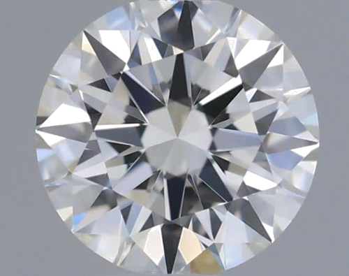 0.32 carat I-VVS1 Excellent cut Natūralus Round Deimantas (1)
