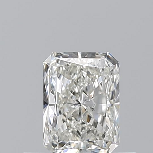 0.5 carat H-VVS2 Natūralus Radiant Deimantas (1)