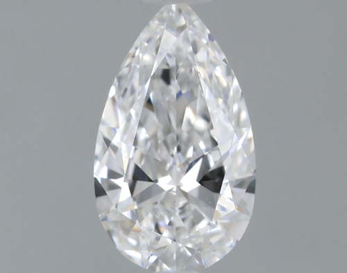 0.31 carat D-VVS2 Natūralus Pear Deimantas (1)