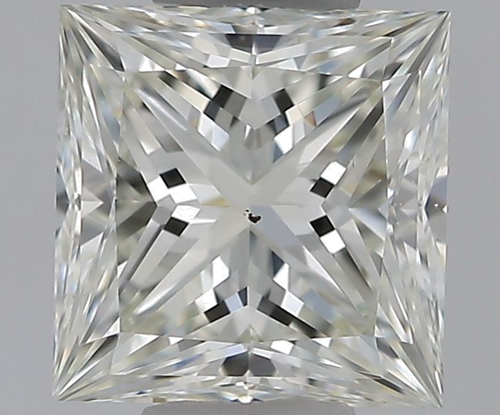 0.7 carat J-VS2 Natūralus Princess Deimantas (1)