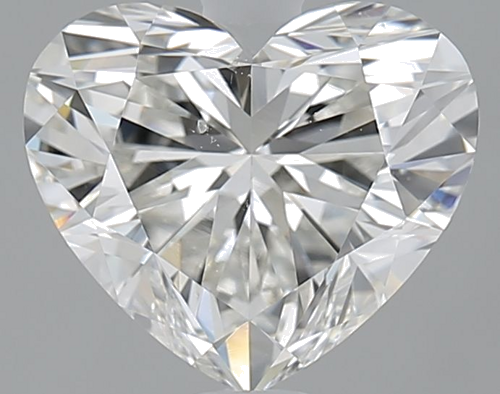 2.03 carat H-SI1 Natūralus Heart Deimantas (1)